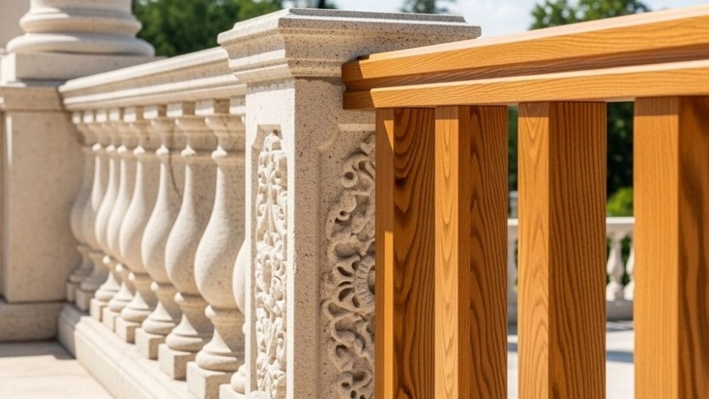 Sale of stone fences and wooden fences in Kavus dome Sale of stone fences and wooden fences in Kavus dome